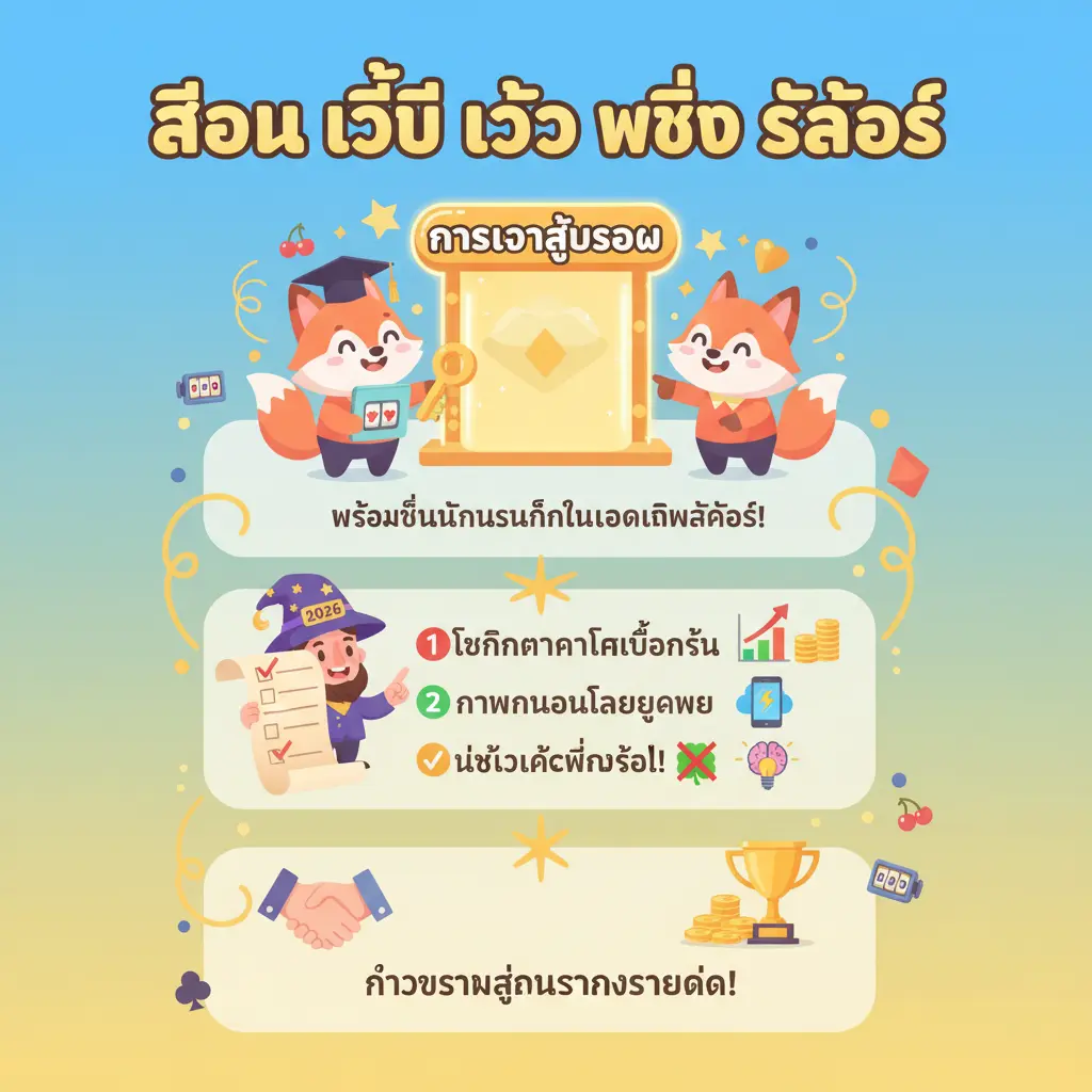 สอน วิธี เข้า เว็บ สล็อต - การเข้าสู่ระบบ