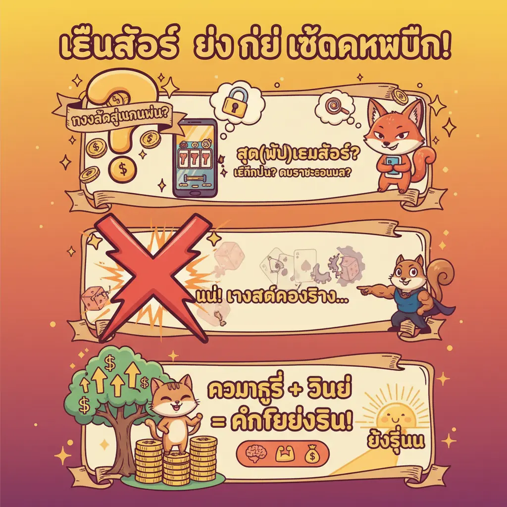 เล่นสล็อต ยัง ไง ให้แตกหมื่น - สูตรเกม