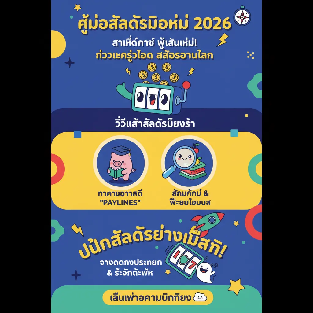 วิธีเล่นสลอต - สล็อตออนไลน์