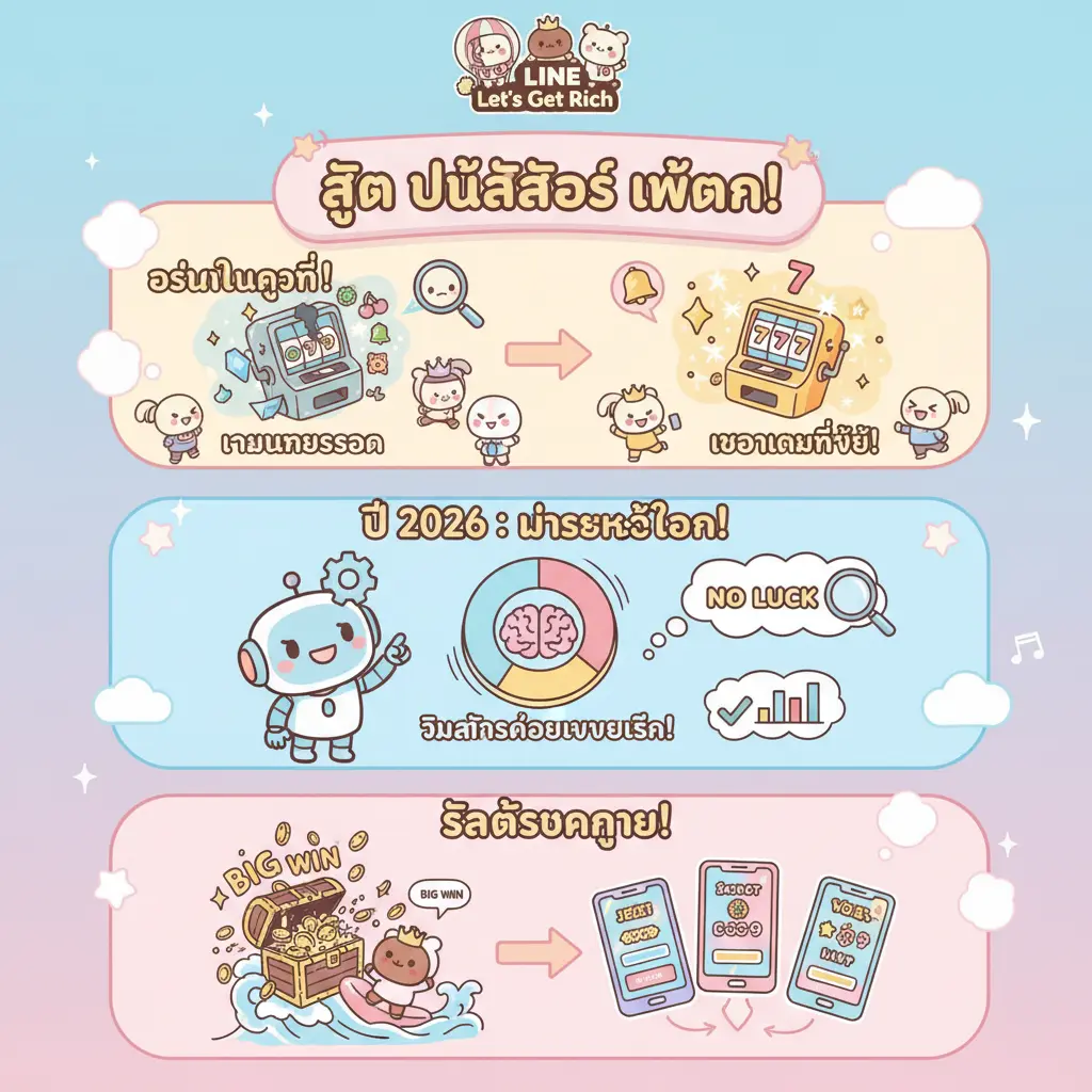 สูตร ปั่นสล็อต ให้แตก - LINE Lets Get Rich