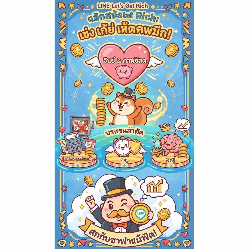 เล่นสล็อต ยัง ไง ให้แตกหมื่น - LINE Lets Get Rich