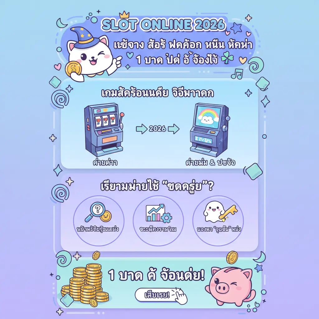 เว็บตรง สล็อต ฝากถอน ไม่มี ขั้นต่ำ 1 บาท ก็ ถอนได้ - เว็บพนัน