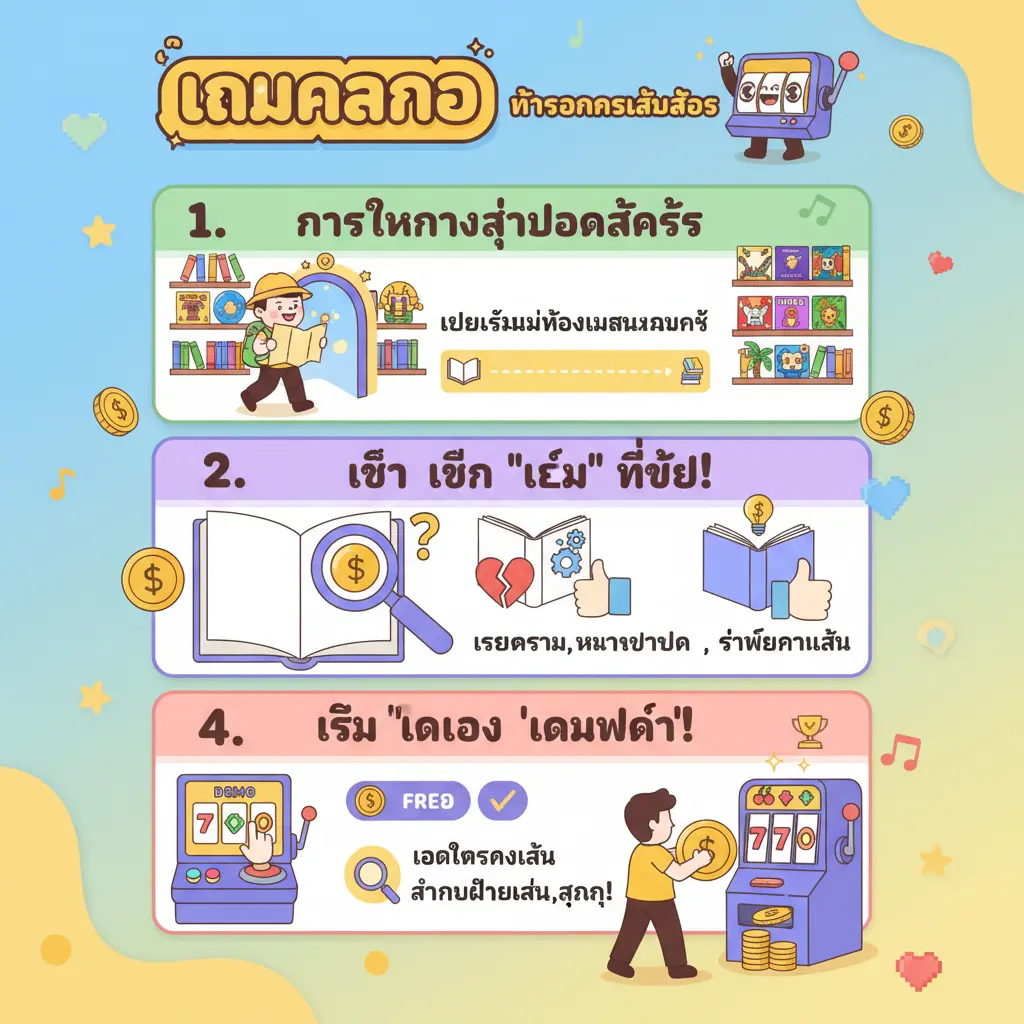 ขั้น ตอน การเล่นสล็อต - เกมคาสิโน