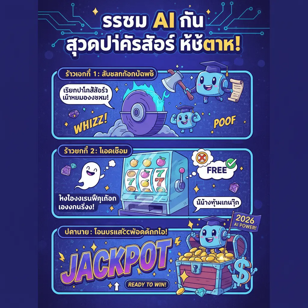 สูตร ปั่นสล็อต ให้แตก - ระบบ AI